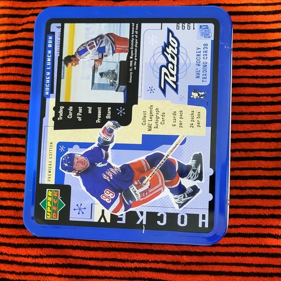 1999 Wayne Gretzky New York Rangers lunch tin. - Picture 2 of 5